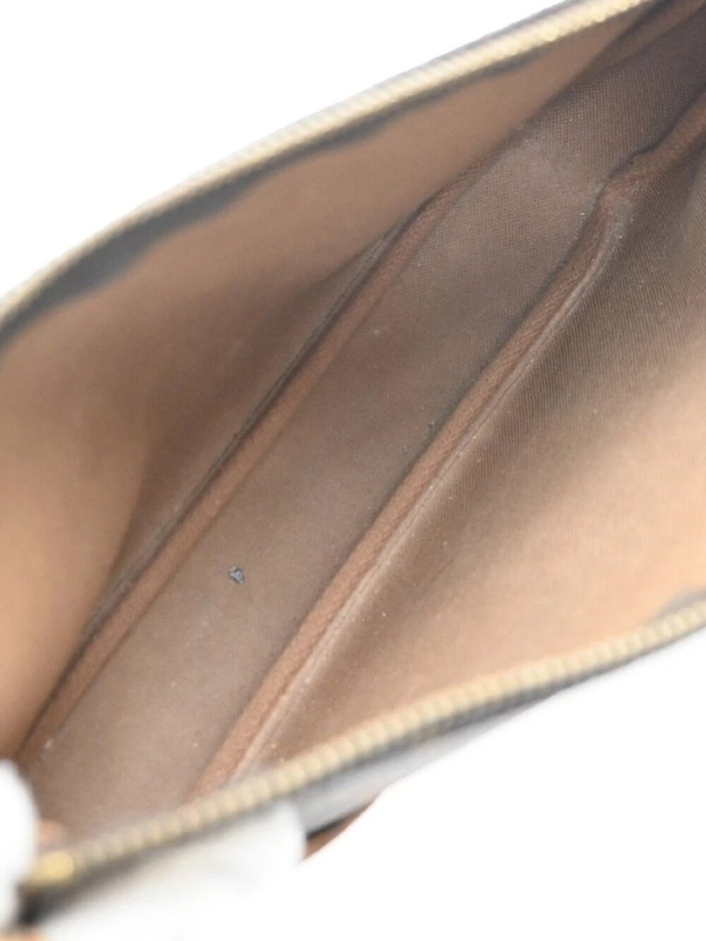 LOUIS VUITTON Pochette Accessoires Hand Bag Monogram Leather BN M51980 85MA488 - Picture 10 of 16
